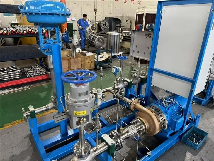 エアリキド用の高効率極低温遠心ポンプスキッド